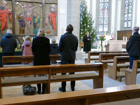 Weihnachtsfrieden in Naumburg (Foto: Karl-Franz Thiede)